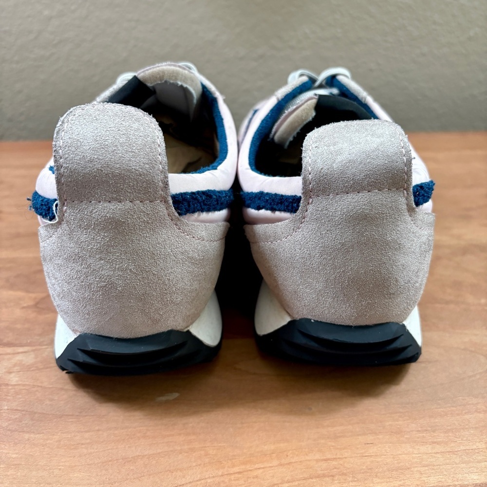 Rag & Bone NY Retro Runner Lace Up Sneakers Pink & Blue Suede, Womens size 41 - Picture 3 of 15